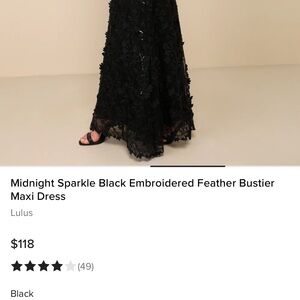 Lulus prom/formal dress